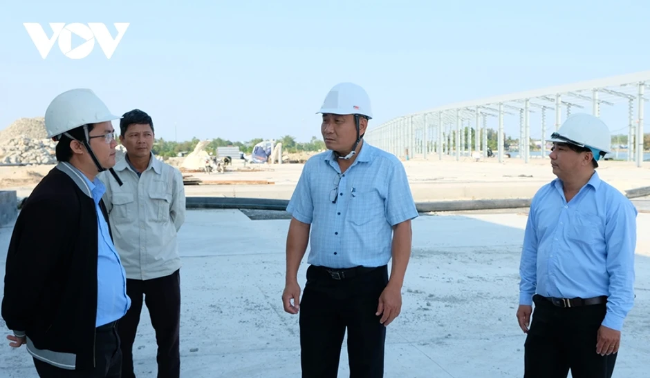Quảng Ngãi đẩy nhanh tiến độ thi công Dự án Cảng cá Tịnh Hòa Quảng Ngãi đẩy nhanh tiến độ thi công Dự án Cảng cá Tịnh Hòa