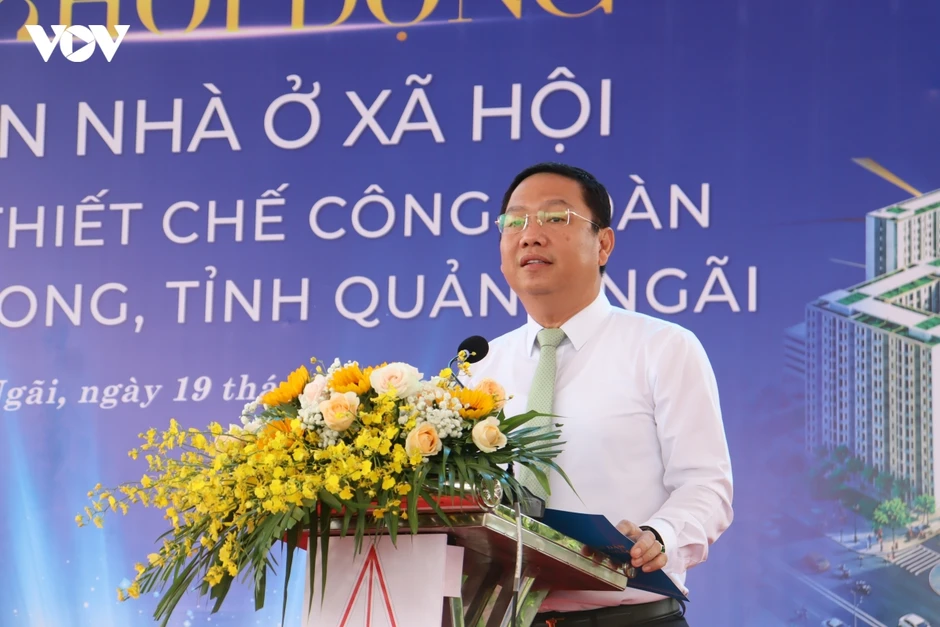 Quảng Ngãi khởi động dự án nhà ở xã hội 1.200 căn hộ cho công nhân, người lao động Quảng Ngãi khởi động dự án nhà ở xã hội 1.200 căn hộ cho công nhân, người lao động