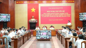 Quảng Trị phát triển kinh tế nông nghiệp xanh với 4 trụ cột chính