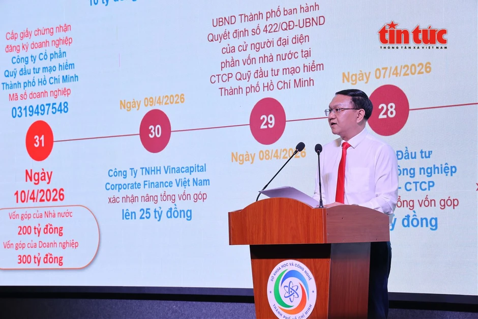 Ra mắt quỹ đầu tư mạo hiểm TP Hồ Chí Minh quy mô 500 tỷ đồng Ra mắt quỹ đầu tư mạo hiểm TP Hồ Chí Minh quy mô 500 tỷ đồng