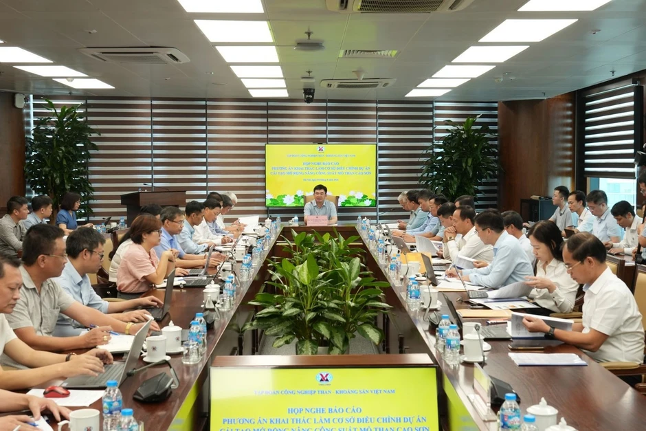 Rà soát phương án khai thác, hoàn thiện cơ sở điều chỉnh Dự án mở rộng mỏ than Cao Sơn Rà soát phương án khai thác, hoàn thiện cơ sở điều chỉnh Dự án mở rộng mỏ than Cao Sơn