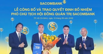Sacombank bổ nhiệm ông Nguyễn Xuân Vũ làm Phó Chủ tịch Hội đồng Quản trị