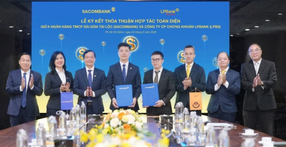 Sacombank hợp tác LPBS mở rộng hệ sinh thái tài chính Sacombank hợp tác LPBS mở rộng hệ sinh thái tài chính
