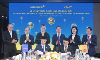 Sacombank hợp tác LPBS mở rộng hệ sinh thái tài chính