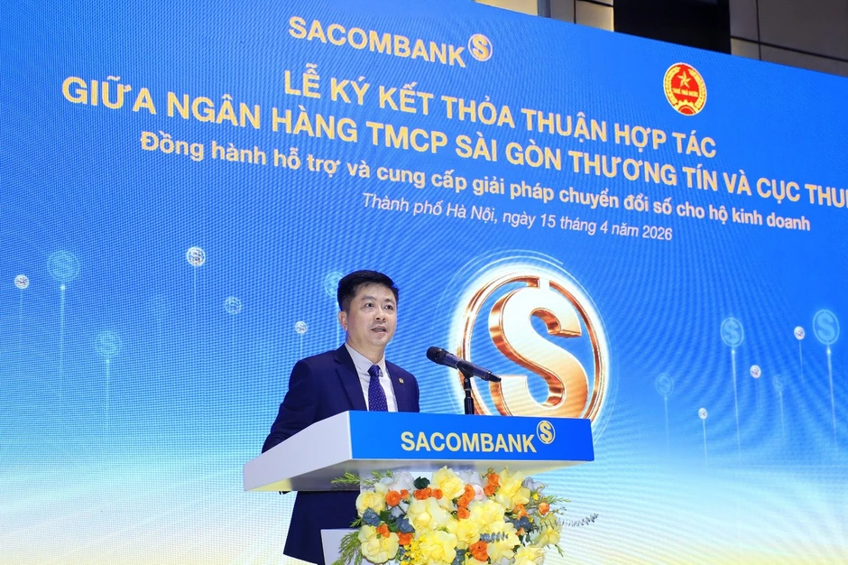 Sacombank hợp tác với Cục thuế triển khai giải pháp hỗ trợ hàng triệu hộ kinh doanh trên toàn quốc Sacombank hợp tác với Cục thuế triển khai giải pháp hỗ trợ hàng triệu hộ kinh doanh trên toàn quốc
