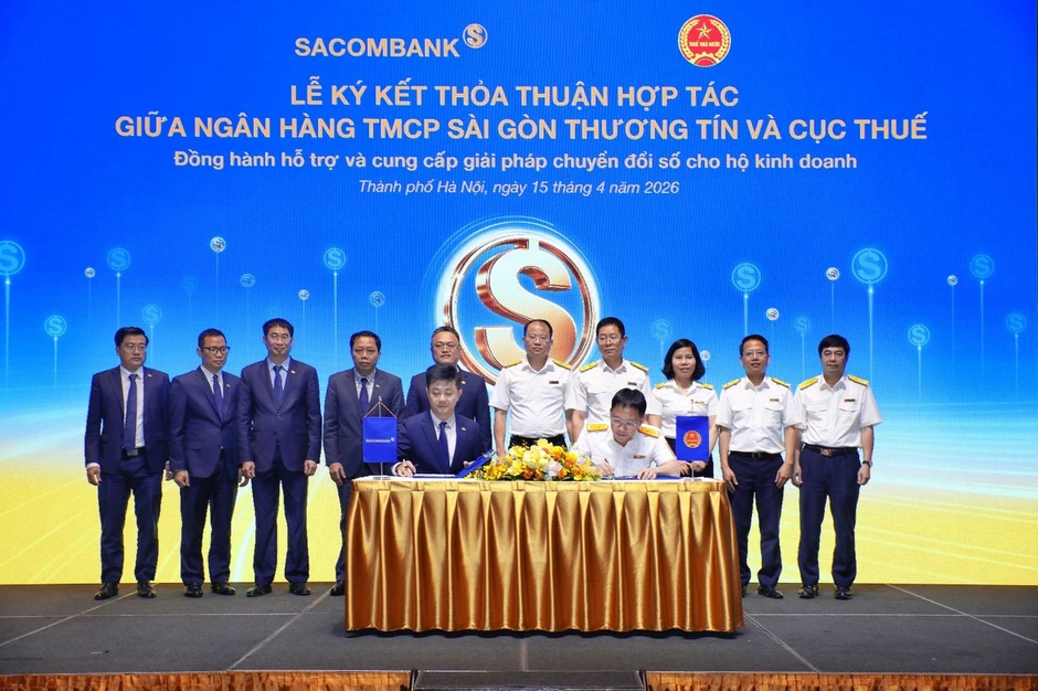Sacombank hợp tác với Cục thuế triển khai giải pháp hỗ trợ hàng triệu hộ kinh doanh trên toàn quốc Sacombank hợp tác với Cục thuế triển khai giải pháp hỗ trợ hàng triệu hộ kinh doanh trên toàn quốc
