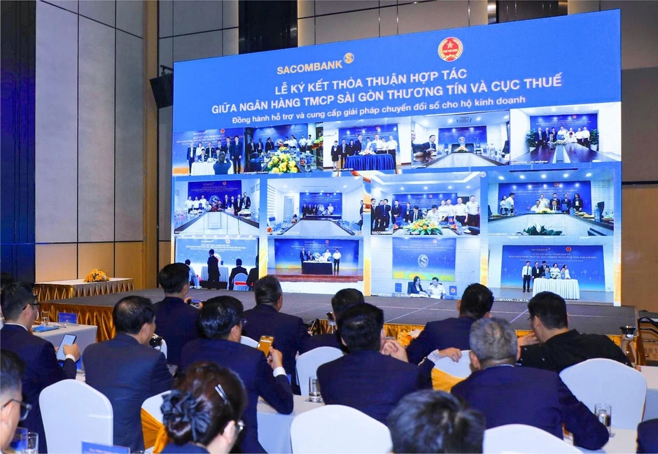 Sacombank hợp tác với Cục thuế triển khai giải pháp hỗ trợ hàng triệu hộ kinh doanh trên toàn quốc Sacombank hợp tác với Cục thuế triển khai giải pháp hỗ trợ hàng triệu hộ kinh doanh trên toàn quốc