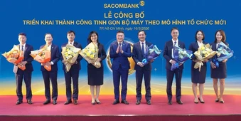 Sacombank tái cấu trúc, vận hành theo mô hình mới