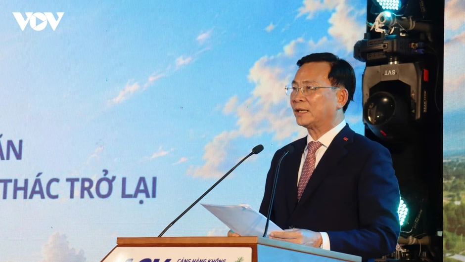 Sân bay Liên Khương chính thức hoạt động trở lại Sân bay Liên Khương chính thức hoạt động trở lại