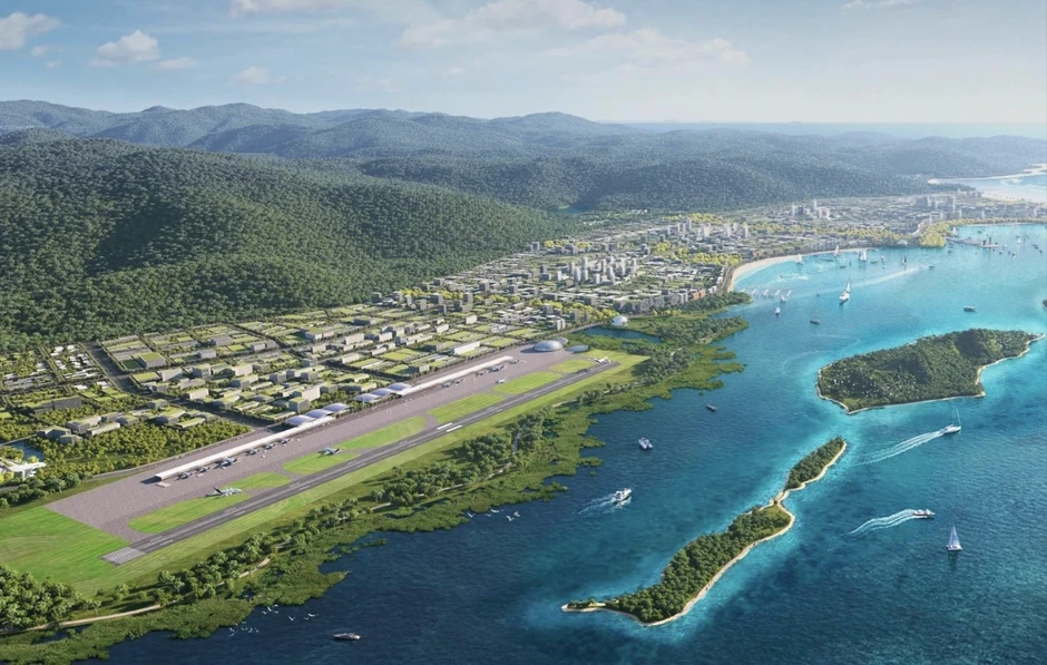 Sân bay Vân Phong có xây dựng hoàn toàn trên biển? Sân bay Vân Phong có xây dựng hoàn toàn trên biển?