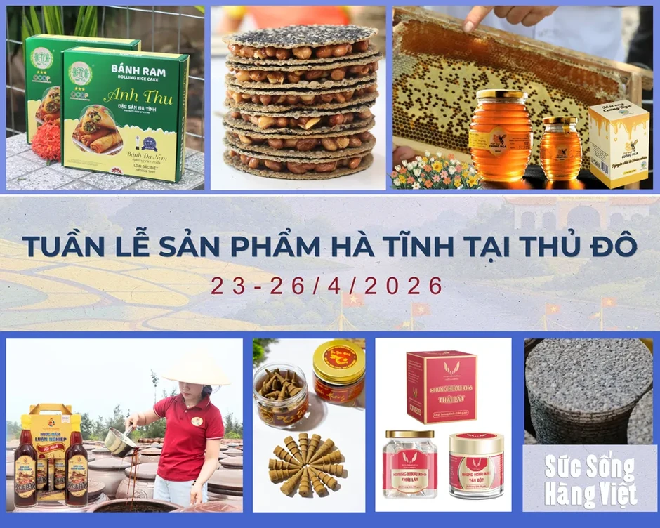 Sắp diễn ra Tuần lễ sản phẩm Hà Tĩnh tại Hà Nội Sắp diễn ra Tuần lễ sản phẩm Hà Tĩnh tại Hà Nội