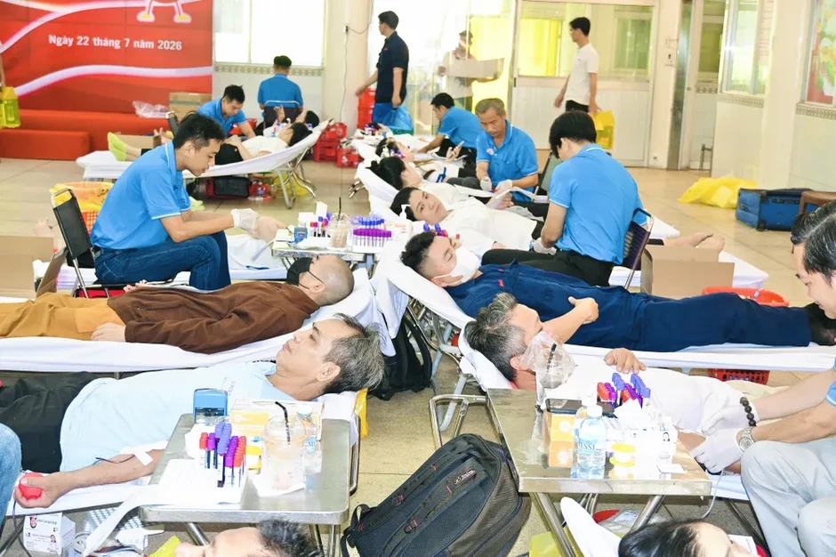 Sáu năm lan tỏa văn hóa sẻ chia từ chương trình hiến máu nhân đạo tại Vedan Việt Nam Sáu năm lan tỏa văn hóa sẻ chia từ chương trình hiến máu nhân đạo tại Vedan Việt Nam