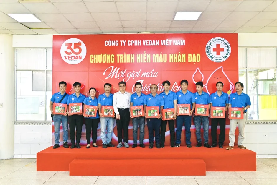 Sáu năm lan tỏa văn hóa sẻ chia từ chương trình hiến máu nhân đạo tại Vedan Việt Nam Sáu năm lan tỏa văn hóa sẻ chia từ chương trình hiến máu nhân đạo tại Vedan Việt Nam