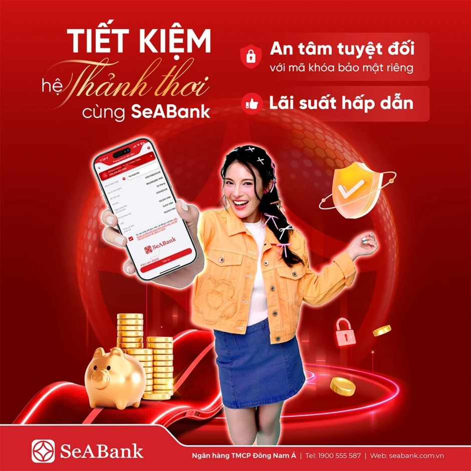 SeABank tăng lớp bảo vệ tiền gửi online trước lừa đảo công nghệ cao SeABank tăng lớp bảo vệ tiền gửi online trước lừa đảo công nghệ cao