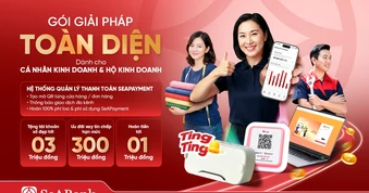 SeABank tung 'combo' giải pháp toàn diện giúp hộ kinh doanh số hóa dòng tiền