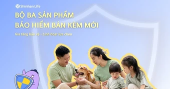 Shinhan Life Việt Nam ra mắt 3 sản phẩm bảo hiểm bán kèm mới, tối ưu hóa kế hoạch bảo vệ toàn diện cho khách hàng