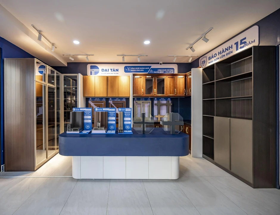 Showroom An Lập Phát tạo không gian trải nghiệm giải pháp cửa nhôm Showroom An Lập Phát tạo không gian trải nghiệm giải pháp cửa nhôm