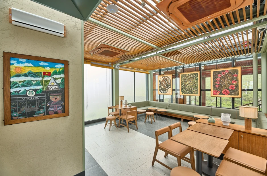 Starbucks Vietnam khai trương cửa hàng Starbucks Fansipan - Cửa hàng Starbucks cao nhất tại khu vực Châu Á Starbucks Vietnam khai trương cửa hàng Starbucks Fansipan - Cửa hàng Starbucks cao nhất tại khu vực Châu Á