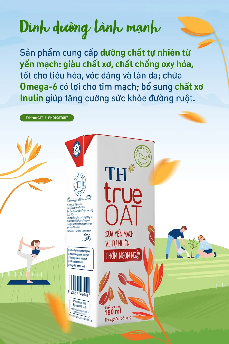 Sữa Yến Mạch TH true OAT Creamy: Chinh phục "gu" người trẻ bằng vị thơm ngon ngậy Sữa Yến Mạch TH true OAT Creamy: Chinh phục "gu" người trẻ bằng vị thơm ngon ngậy