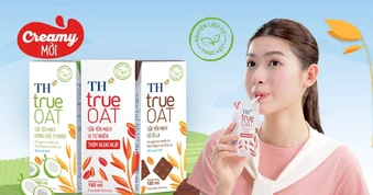 Sữa Yến Mạch TH true OAT Creamy: Chinh phục "gu" người trẻ bằng vị thơm ngon ngậy