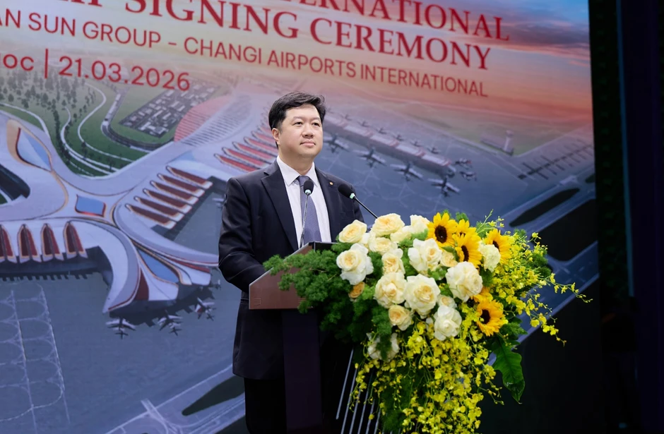 Sun Group và Changi Airports International hợp tác quản lý, vận hành sân bay Phú Quốc Sun Group và Changi Airports International hợp tác quản lý, vận hành sân bay Phú Quốc