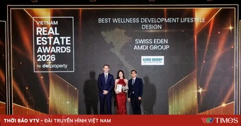 Swiss Eden gây tiếng vang lớn tại Dot Property Vietnam Awards 2026