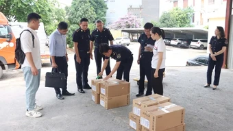 Tạm giữ lô hàng ổ cứng trị giá hơn 3,5 tỷ đồng có dấu hiệu xâm phạm quyền sở hữu trí tuệ