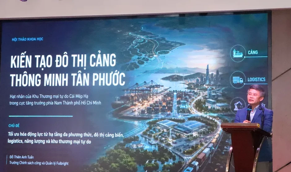 Tân Phước hướng tới đô thị cảng thông minh Tân Phước hướng tới đô thị cảng thông minh