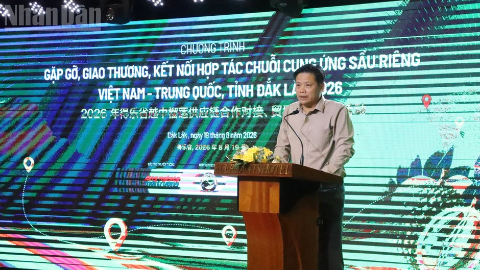 Tăng cường hợp tác nâng cao chuỗi cung ứng và giá trị ngành hàng sầu riêng xuyên biên giới Việt Nam-Trung Quốc Tăng cường hợp tác nâng cao chuỗi cung ứng và giá trị ngành hàng sầu riêng xuyên biên giới Việt Nam-Trung Quốc