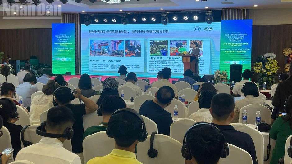 Tăng cường hợp tác nâng cao chuỗi cung ứng và giá trị ngành hàng sầu riêng xuyên biên giới Việt Nam-Trung Quốc Tăng cường hợp tác nâng cao chuỗi cung ứng và giá trị ngành hàng sầu riêng xuyên biên giới Việt Nam-Trung Quốc