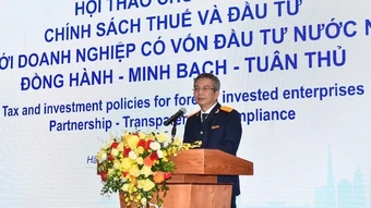 Tăng cường minh bạch và trao đổi thông tin trong chính sách thuế đối với doanh nghiệp FDI