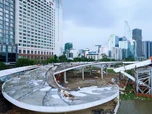 Tăng tốc thi công cầu đi bộ nghìn tỷ vượt sông Sài Gòn