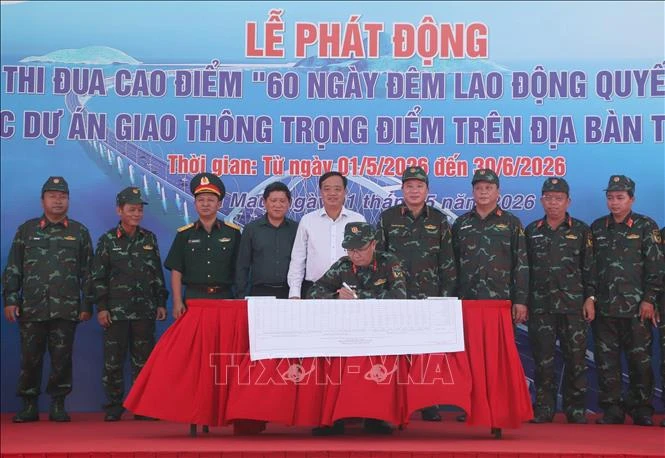 Tăng tốc thực hiện các dự án trọng điểm tại Cà Mau Tăng tốc thực hiện các dự án trọng điểm tại Cà Mau