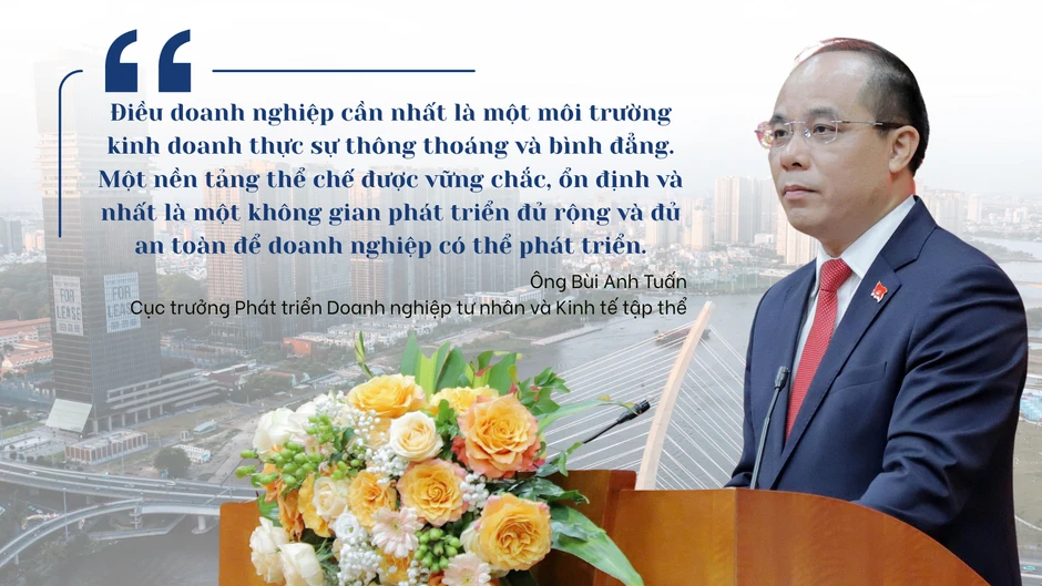 Tạo không gian đủ rộng, an toàn cho doanh nghiệp tư nhân tự lớn