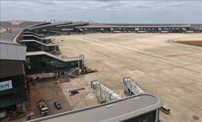 Tập trung nhân lực hoàn thiện nhà ga hành khách sân bay Long Thành Tập trung nhân lực hoàn thiện nhà ga hành khách sân bay Long Thành