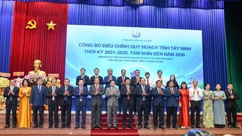 Tây Ninh đặt mục tiêu trở thành tỉnh phát triển năng động, xanh, bền vững