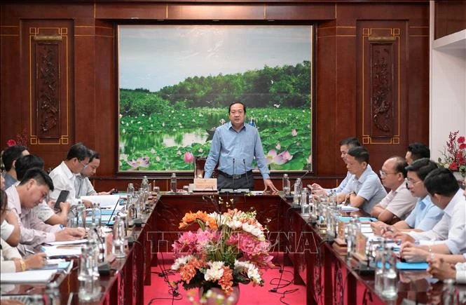 Tây Ninh: Thống nhất phương án giải phóng mặt dự án mở rộng Quốc lộ 62 Tây Ninh: Thống nhất phương án giải phóng mặt dự án mở rộng Quốc lộ 62