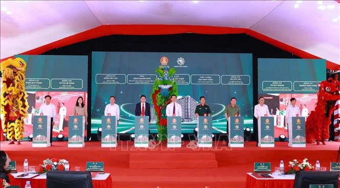 Thái Nguyên khởi công đồng loạt 10 dự án chào mừng Ngày Giải phóng miền Nam Thái Nguyên khởi công đồng loạt 10 dự án chào mừng Ngày Giải phóng miền Nam