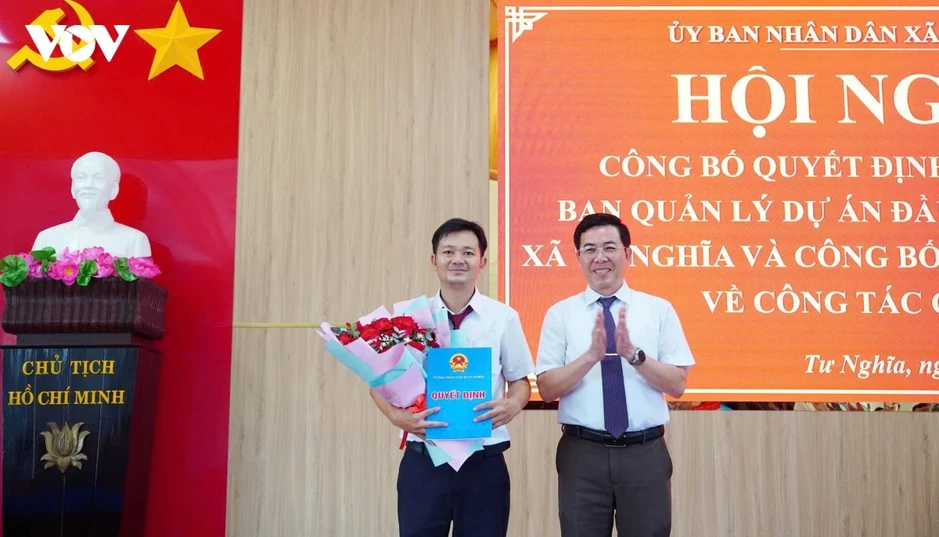 Thành lập Ban Quản lý dự án đầu tư xây dựng cấp xã đầu tiên ở Quảng Ngãi Thành lập Ban Quản lý dự án đầu tư xây dựng cấp xã đầu tiên ở Quảng Ngãi