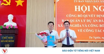 Thành lập Ban Quản lý dự án đầu tư xây dựng cấp xã đầu tiên ở Quảng Ngãi
