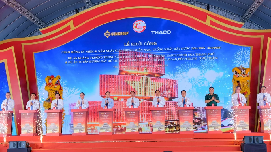 Thành phố Hồ Chí Minh khởi công các dự án hạ tầng trọng điểm tổng vốn đầu tư hơn 263 nghìn tỷ đồng Thành phố Hồ Chí Minh khởi công các dự án hạ tầng trọng điểm tổng vốn đầu tư hơn 263 nghìn tỷ đồng