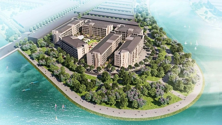 Thành phố Huế: Khởi công Dự án nhà ở xã hội tại Chân Mây Thành phố Huế: Khởi công Dự án nhà ở xã hội tại Chân Mây