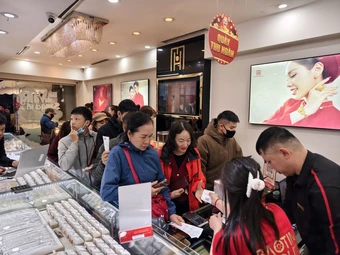 Thị trường vàng có dấu hiệu phục hồi rõ rệt
