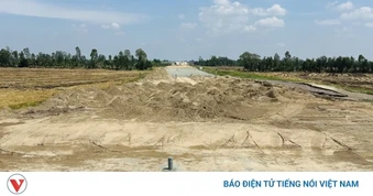 Thiếu cát, đá thi công, Cần Thơ tìm giải pháp bảo đảm tiến độ cao tốc