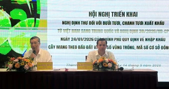 Thứ trưởng: Đừng biến mã số vùng trồng thành 'giấy phép con'
