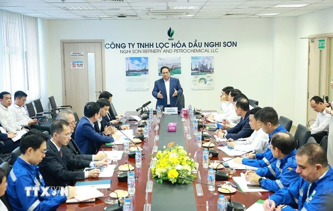 Thủ tướng: Nhà máy lọc hóa dầu Nghi Sơn phải đa dạng hóa nguồn cung Thủ tướng: Nhà máy lọc hóa dầu Nghi Sơn phải đa dạng hóa nguồn cung