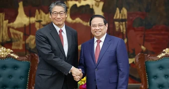 Thủ tướng Phạm Minh Chính tiếp Đại sứ các nước Nhật Bản, UAE, Qatar