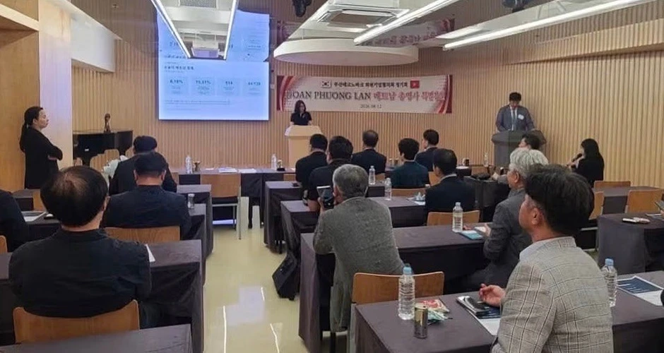 Thúc đẩy hợp tác đầu tư và chuyển giao công nghệ giữa Việt Nam với các doanh nghiệp Busan (Hàn Quốc) Thúc đẩy hợp tác đầu tư và chuyển giao công nghệ giữa Việt Nam với các doanh nghiệp Busan (Hàn Quốc)