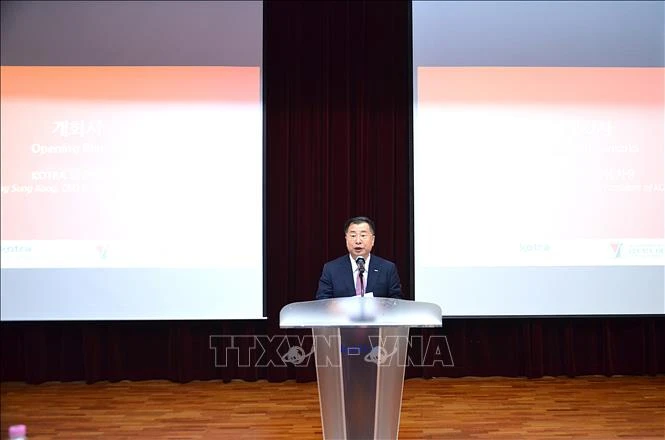 Thúc đẩy hợp tác đầu tư và kết nối doanh nghiệp Việt Nam - Hàn Quốc Thúc đẩy hợp tác đầu tư và kết nối doanh nghiệp Việt Nam - Hàn Quốc
