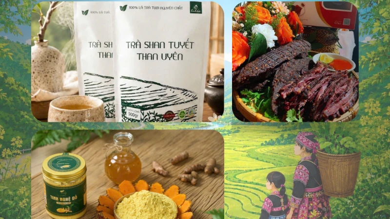Thúc đẩy tiêu thụ đặc sản Lai Châu tại Thủ đô Hà Nội Thúc đẩy tiêu thụ đặc sản Lai Châu tại Thủ đô Hà Nội